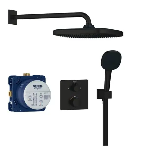 prisnedsättning Grohe Precision Thermostat 348822430 Takduschset